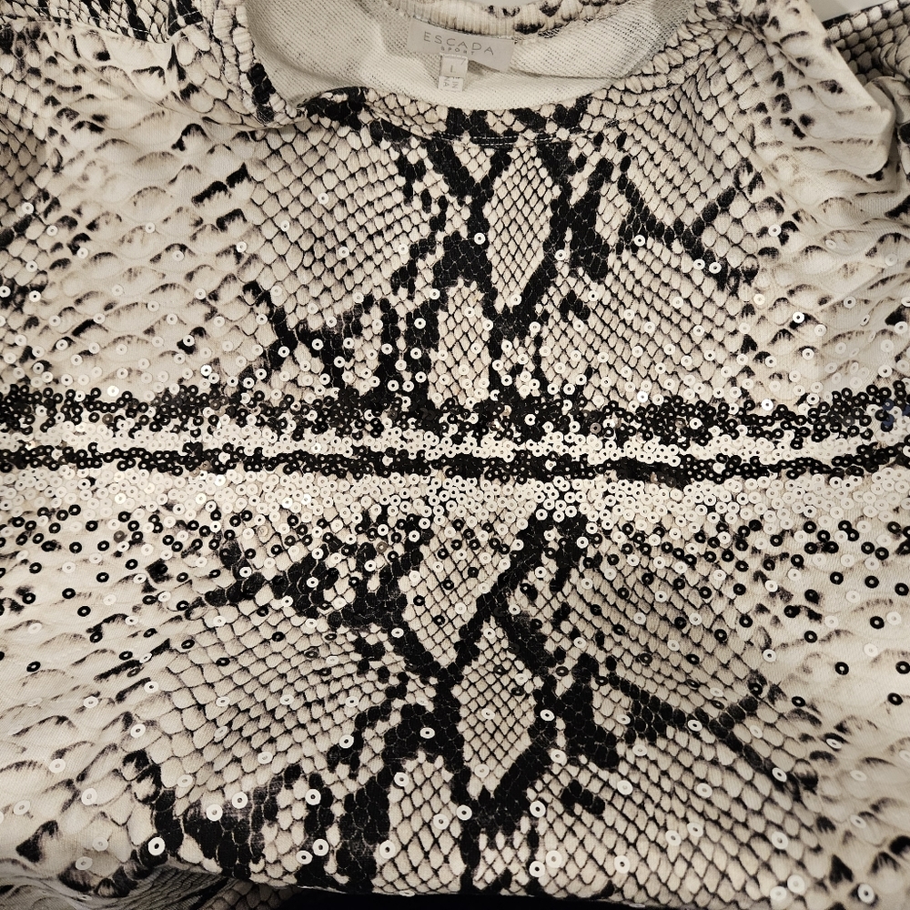 Escada Sport Python Print Sweatshirt - image 6